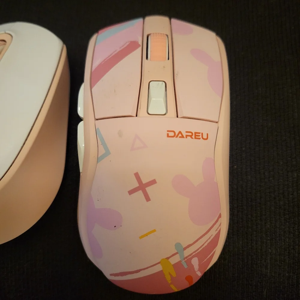DAREU A950 Chewy Gaming Mouse & SEENDA IWG-FGM Mouse (RECHARGEABLE & WIRELESS)